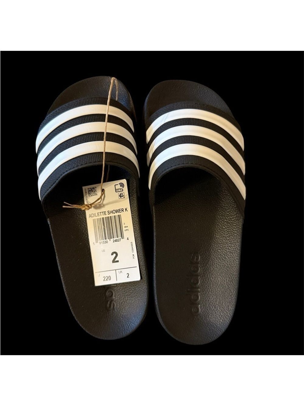 NWT Kids Addidas slides.